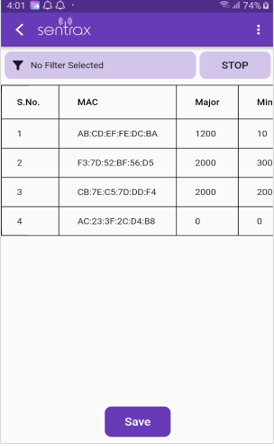 Beacon Scanning Initiation