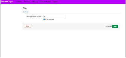ZENIX LON-2 Filtering Configuration