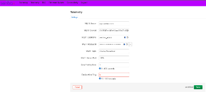ZENIX LEN MQTT Configurations
