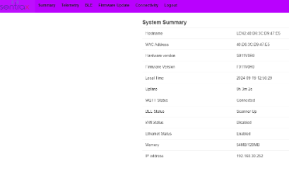 ZENIX LEN Summary Page